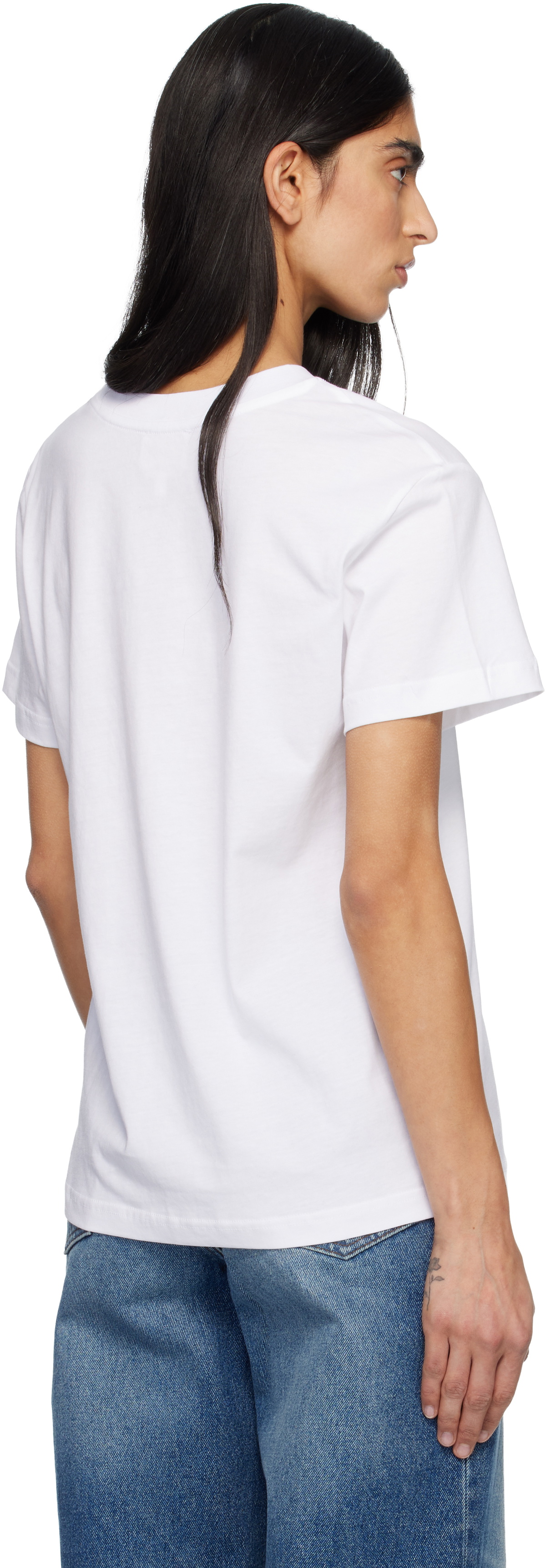 A.P.C. White Tache T-shirt