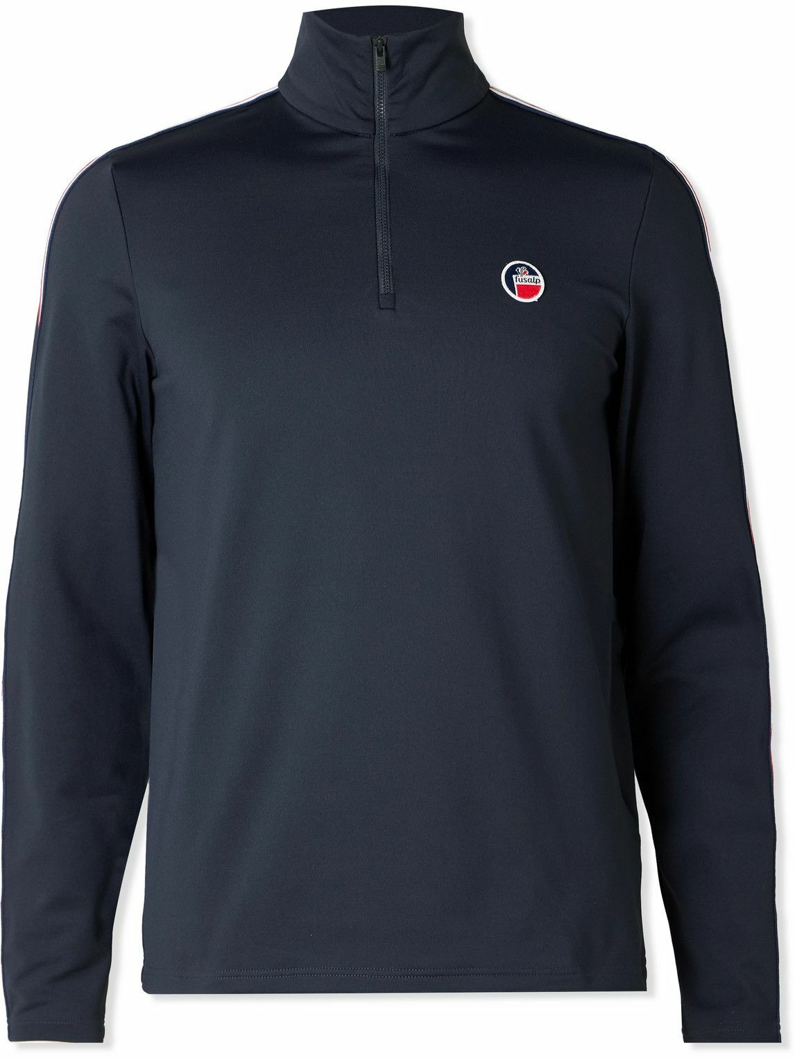 Fusalp - Mario III Logo-Appliquéd Stretch-Jersey Base Layer - Blue