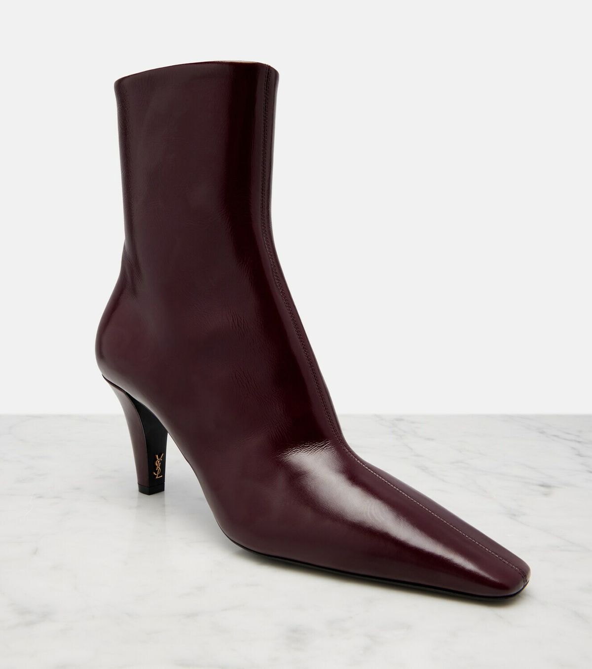 Saint Laurent Jill leather ankle boots