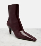 Saint Laurent Jill leather ankle boots