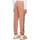 Gucci Orange Tiger Heads Lounge Pants