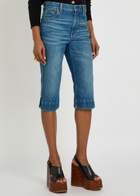 Chloe Cropped Straight-leg Jeans Denim