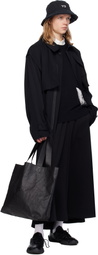 Y-3 Black Twill Coat