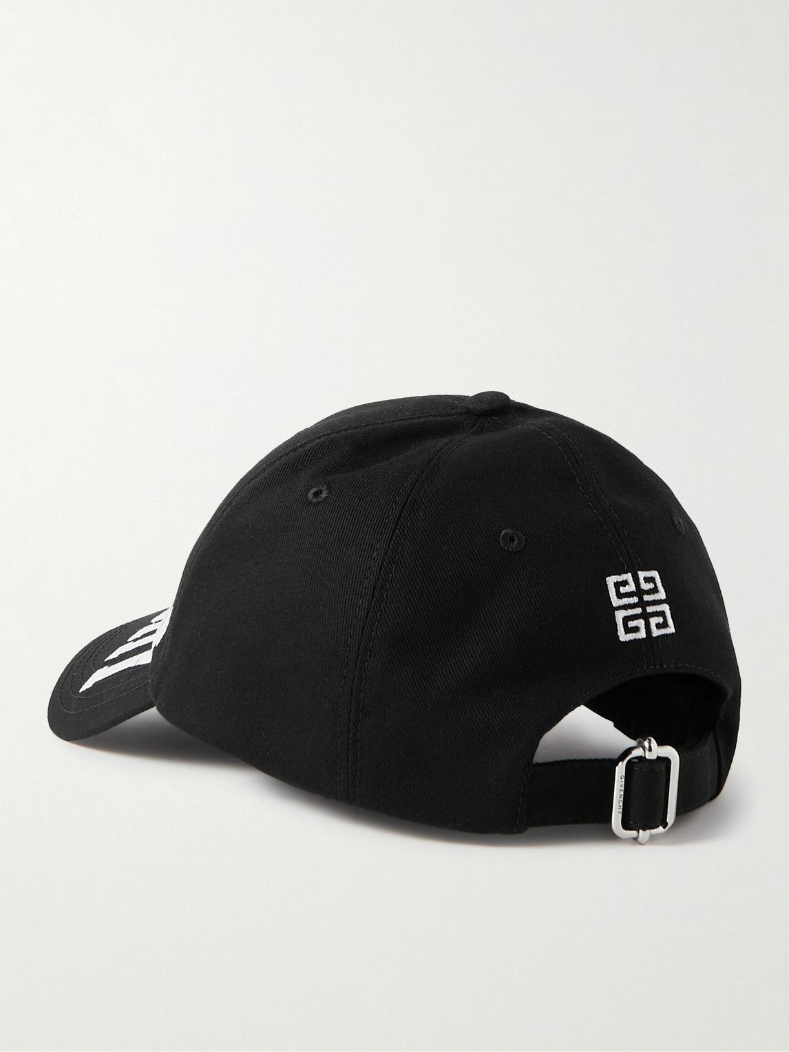 Givenchy - Logo-Embroidered Cotton-Twill Baseball Cap Givenchy