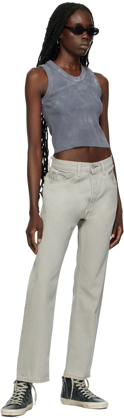 NotSoNormal Gray Micro Tank Top