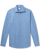 Etro - Cotton-Chambray Shirt - Blue