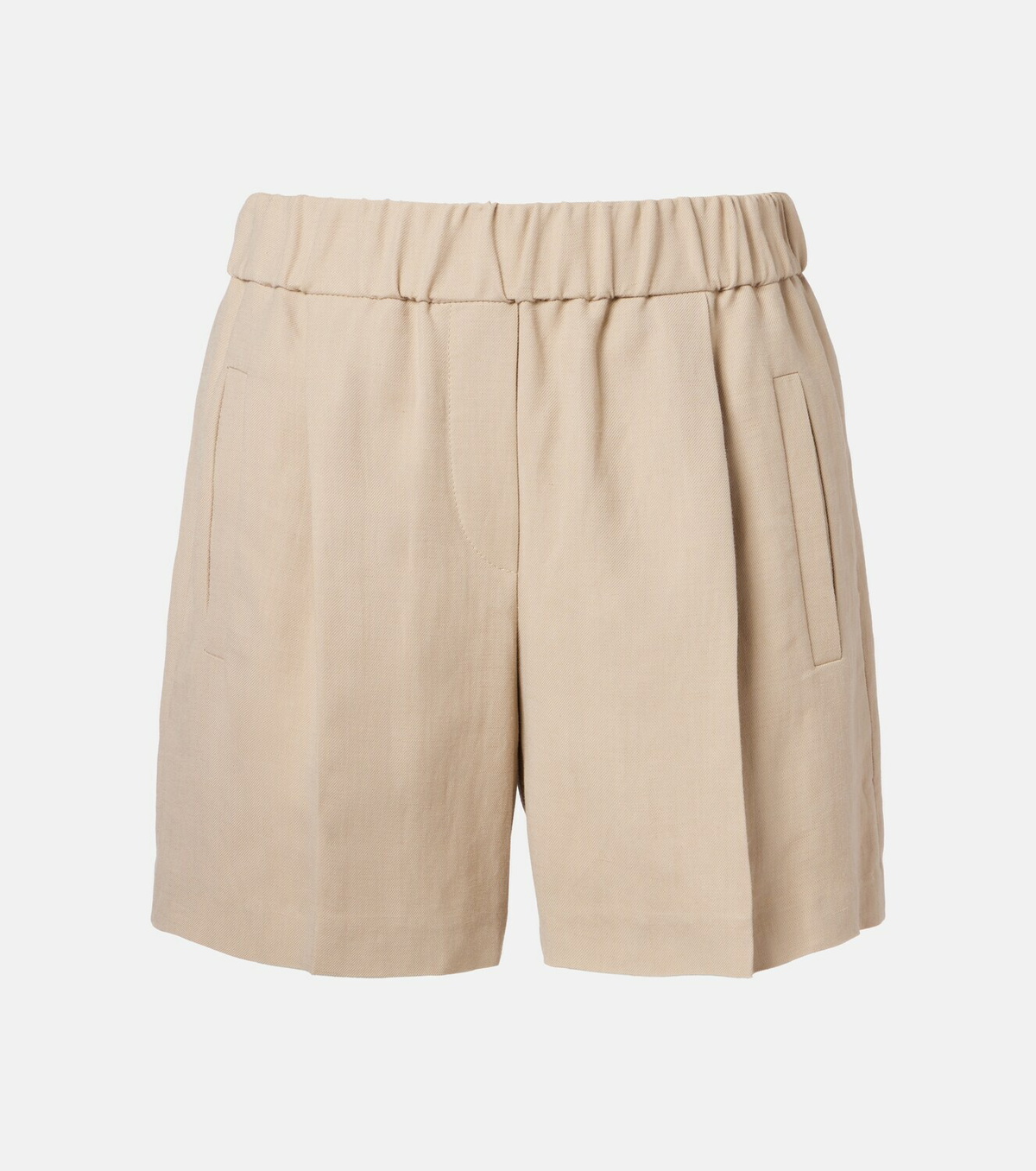 Brunello Cucinelli High-rise Bermuda shorts