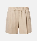 Brunello Cucinelli High-rise Bermuda shorts