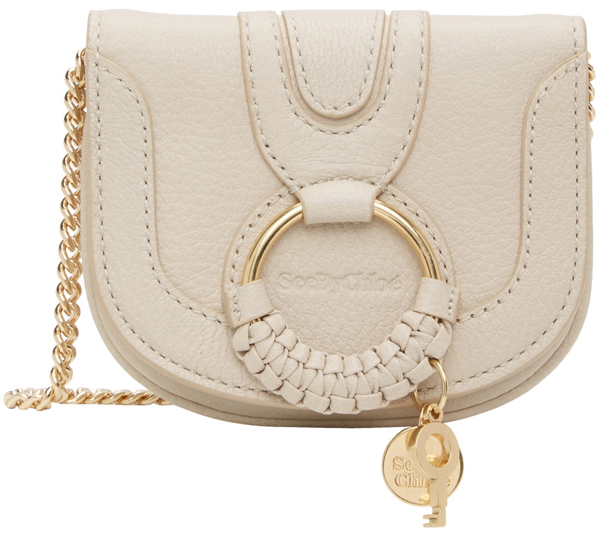 See by Chloé Off-White Hana Card Holder Shoulder Bag See by Chloe