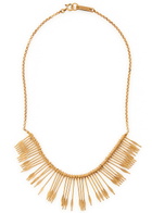 Isabel Marant Fringed Necklace - Brass - One Size