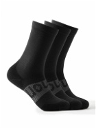 Lululemon - Three-Pack Power Stride PerformaHeel™ Socks - Black