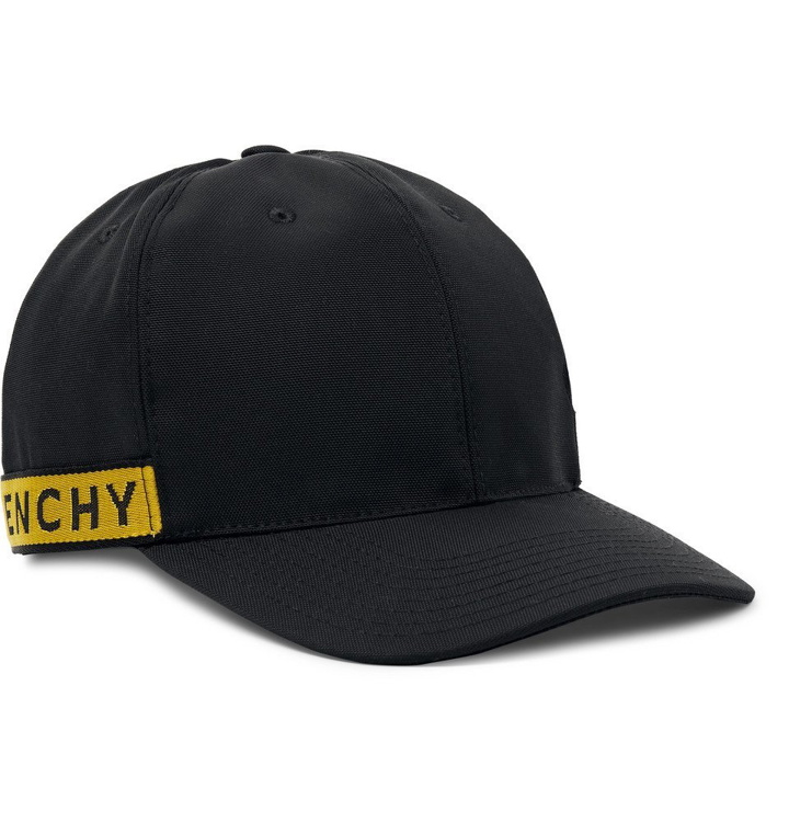 Photo: Givenchy - Logo-Jacquard Canvas Baseball Cap - Black