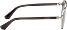 Burberry Silver Metal Shield Aviator Sunglasses​