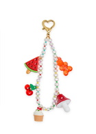 Crystal Haze Xoxo Beaded bag Charm - Multicoloured - One Size