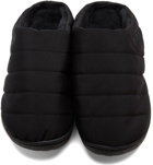 SUBU Black Quilted Nannen Slippers