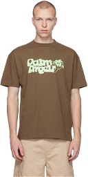 Palm Angels Brown Viper T-Shirt