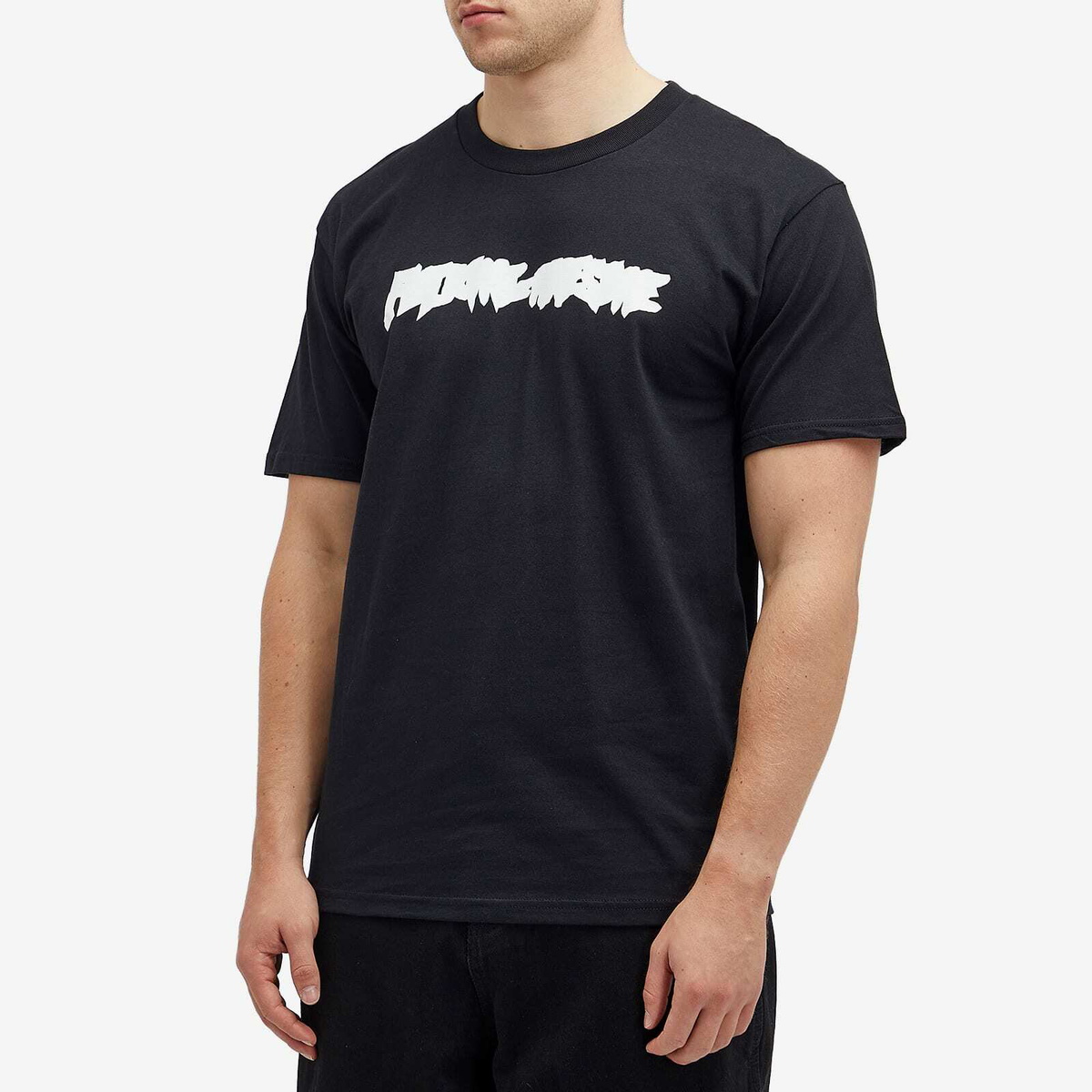Fucking Awesome Men's Ink Trap Stamp Logo T-Shirt in Black