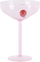 Maison Balzac Pink Manhattan Cocktail Glass