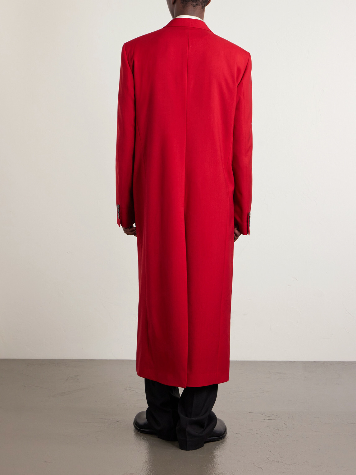 Dries Van Noten - Wool Overcoat - Red