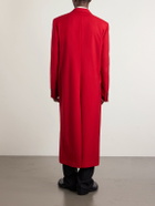 Dries Van Noten - Wool Overcoat - Red