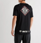 Nike Running - Rise 365 Logo-Print Dri-FIT T-Shirt - Black