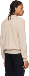 The Row Beige Benji Sweater