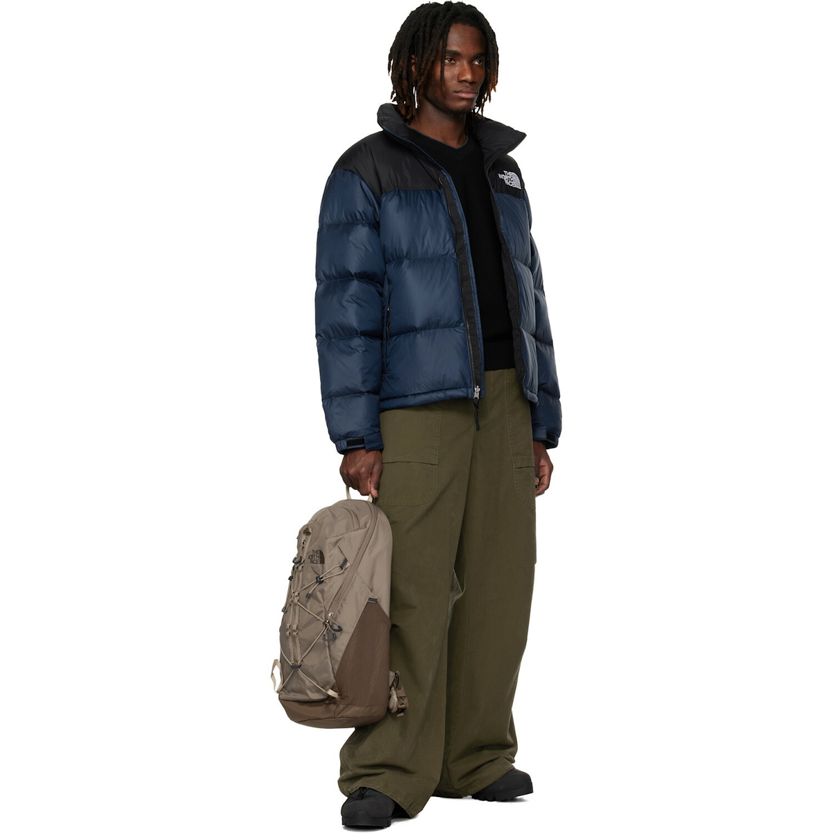 The North Face Khaki 1996 Retro Nuptse Down Jacket