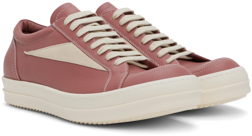 Rick Owens Pink Porterville Vintage Sneaks Sneakers Rick Owens