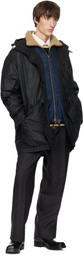 Barbour Navy Ursula Waxed Parka