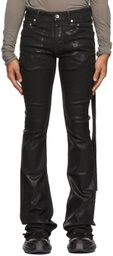 Rick Owens Drkshdw Black Tyrone Bootcut Jeans