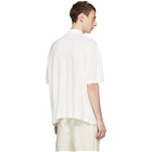 Jil Sander White Mock Neck T-Shirt
