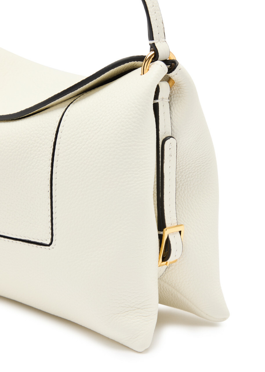 Wandler Penelope Slouch Leather Cross-body bag - White - One Size