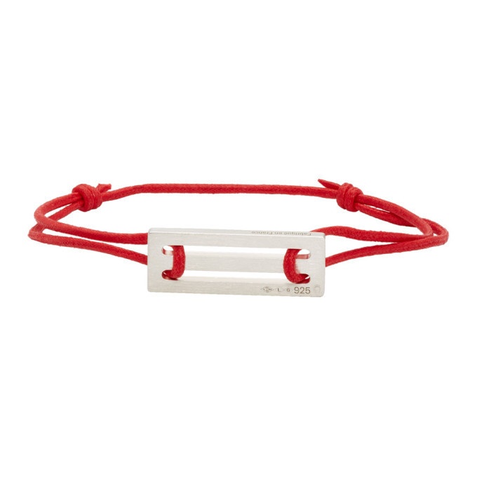Photo: Le Gramme Red Cord Le 25/10g Bracelet