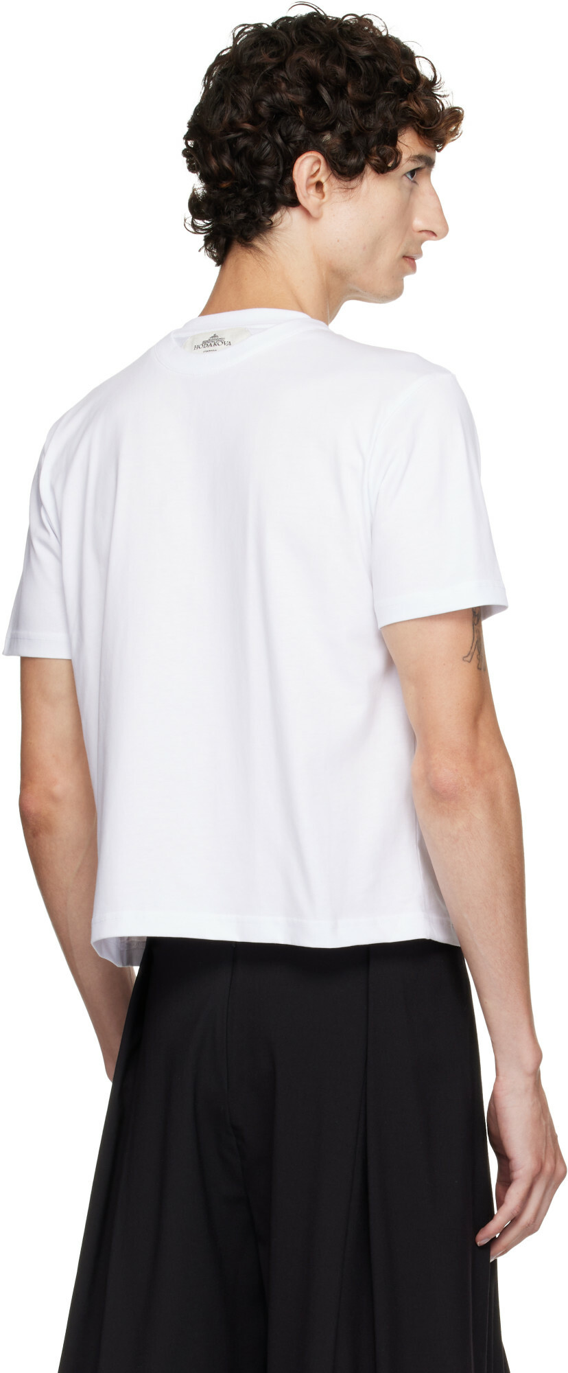 HODAKOVA White Double T-shirt