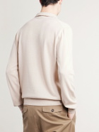 Loro Piana - Sergio Cashmere Polo Sweater - Neutrals