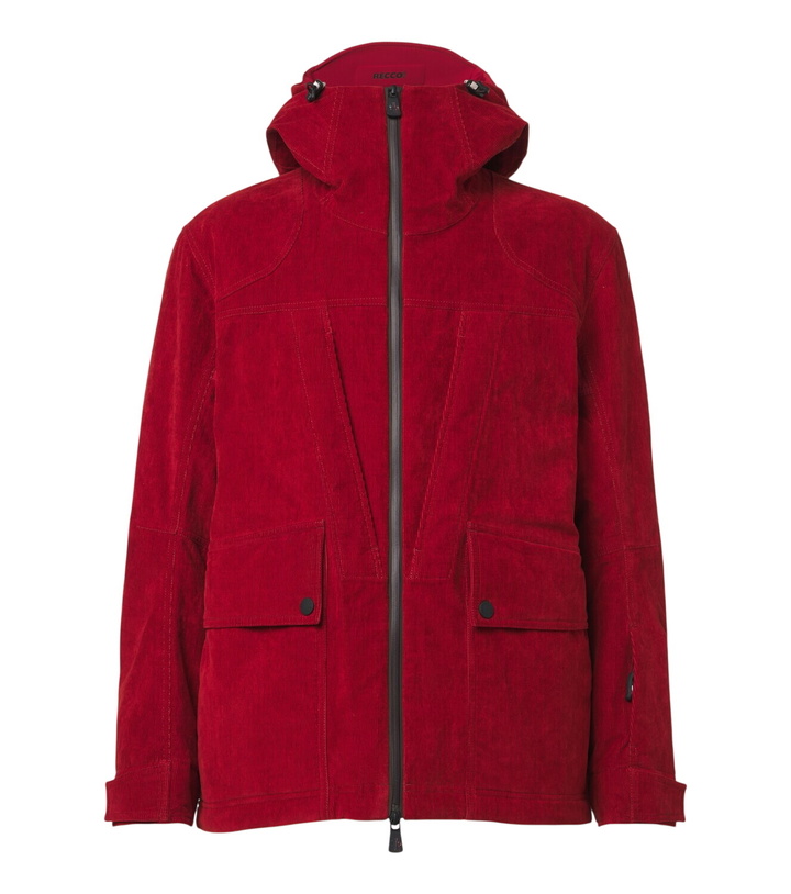 Photo: Moncler Grenoble Airolo cotton corduroy ski jacket