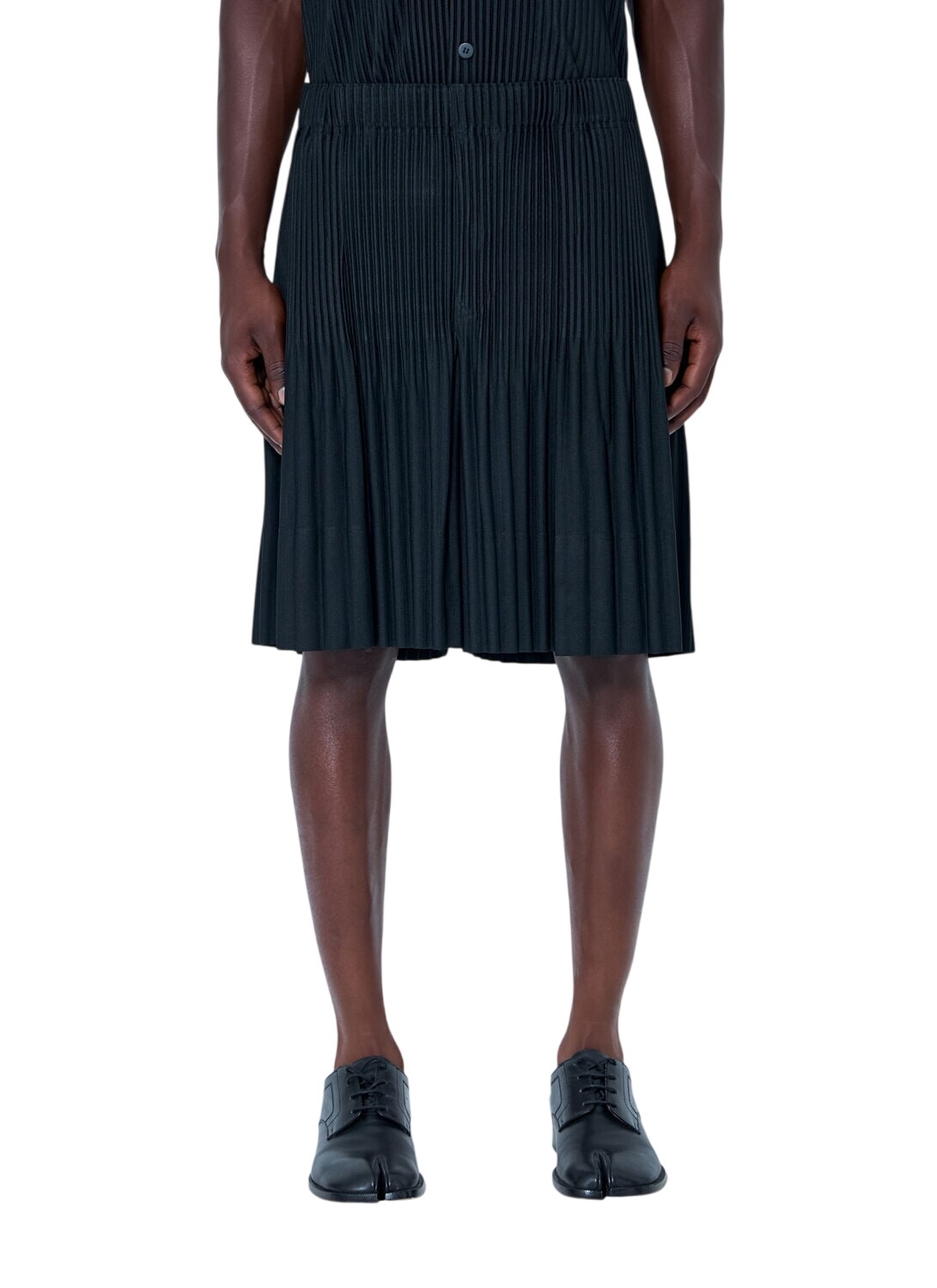 HOMME PLISSÉ ISSEY MIYAKE Black Pleats Tie Homme Plisse Issey Miyake