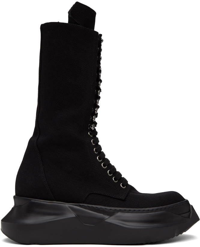 Photo: Rick Owens DRKSHDW Black Army Abstract Boots