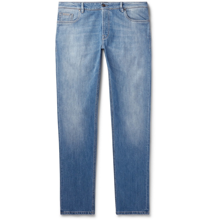 Photo: Tod's - Slim-Fit Stretch-Denim Jeans - Blue