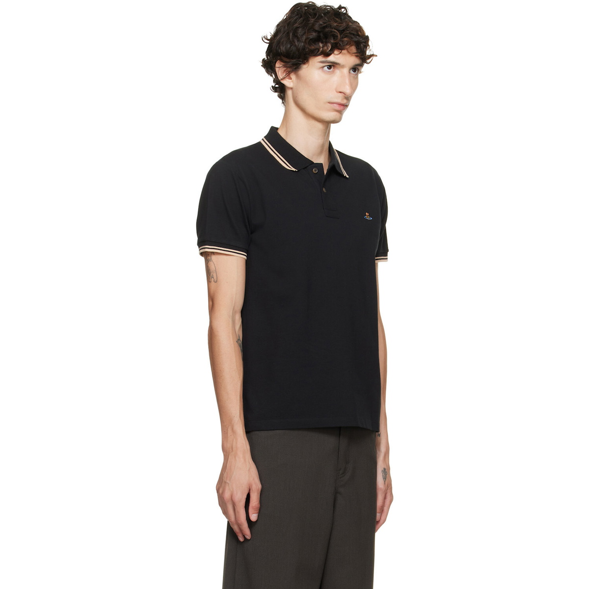 Vivienne Westwood Black Classic Polo