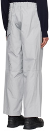 C.P. Company Gray Belted Trousers