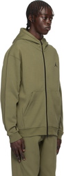 Nike Jordan Khaki Jordan Sport Hoop Fleece Hoodie