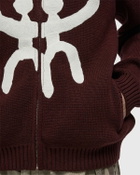 Arte Antwerp All Together Cardigan Red Mens Pullover