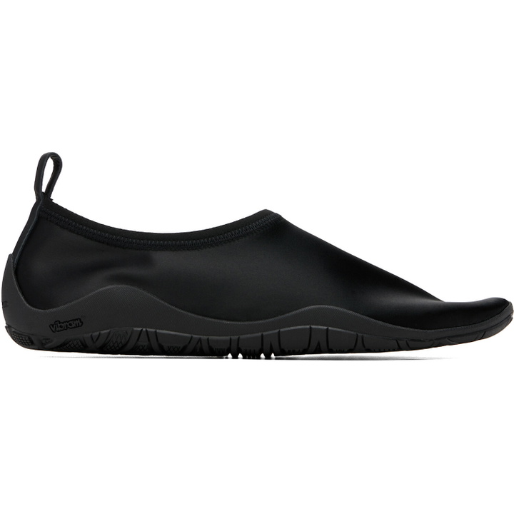 Photo: Jil Sander Black Elbe Slip On Loafers
