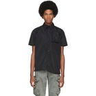 A-Cold-Wall* Black Nylon Chest Pocket Shirt