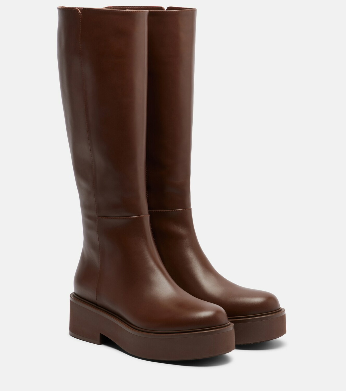 Gianvito Rossi Hiro leather knee-high boots