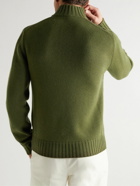 Loro Piana - Grafton Cashmere Half-Zip Sweater - Green