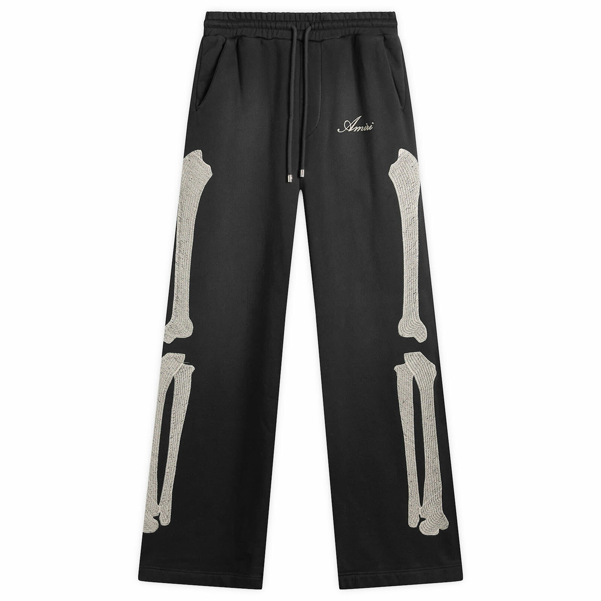 AMIRI - Always On Point Wide-Leg Stretch-Cotton Jersey Track Pants