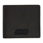McQ Alexander McQueen Black Hyper Bifold Wallet