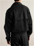The Row - Harris Cotton and Virgin Wool-Blend Bomber Jacket - Black